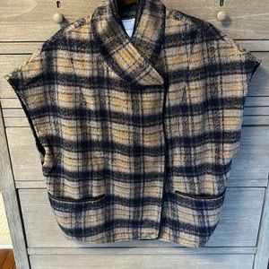 Anthropologie cape jacket